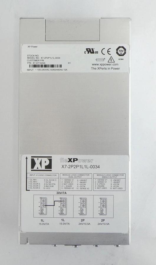 Used XP Power X7-Xt1920A Power Supply Spectrometer X7-2P2P1L1L-0034 Lot of 3 Working
