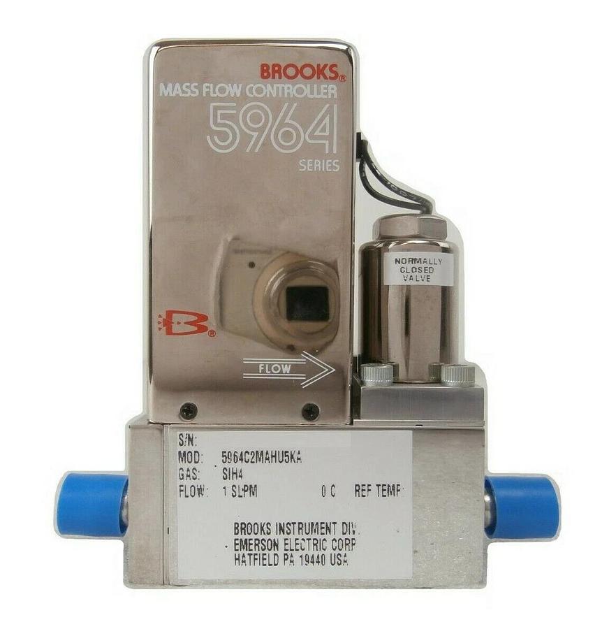 Used Brooks 5964C2MAHU5KA Mass Flow Controller MFC Novellus 22-10517-01 Working Spare