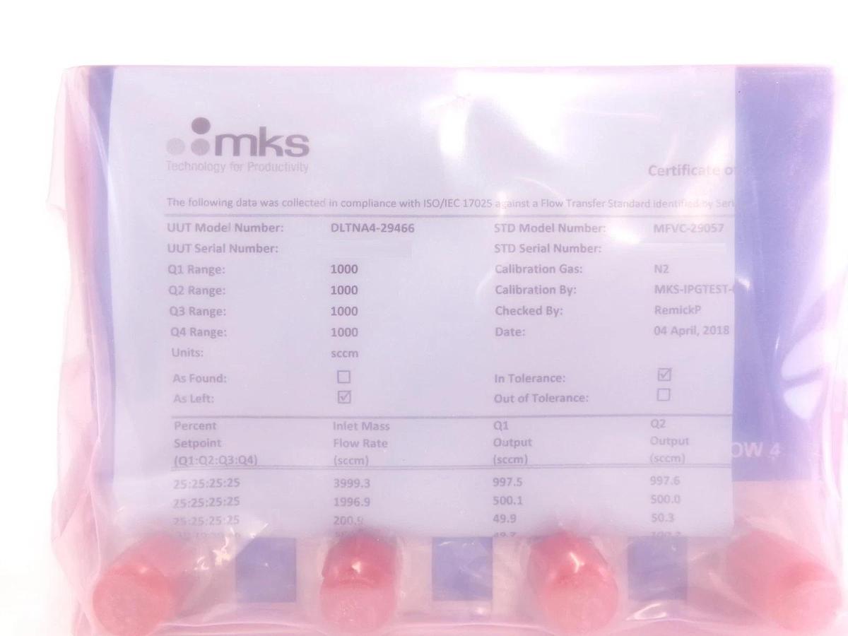 MKS Instruments DLTNA4-29466 Flow Ratio Controller Delta IV New Surplus