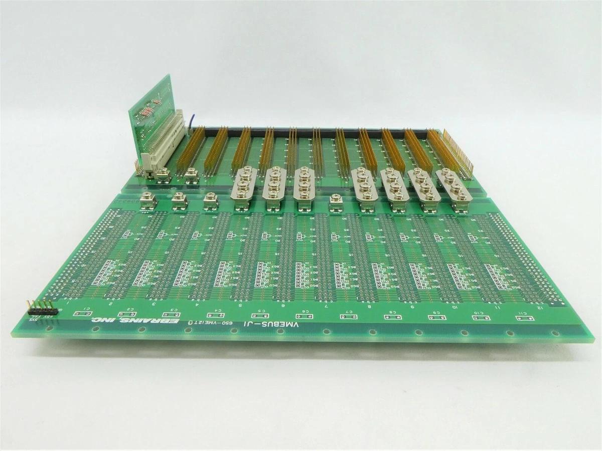 Used EBRAINS 650-VME12T Backplane Board PCB 650-VJ212 JEOL JWS-2000 SEM Working Spare