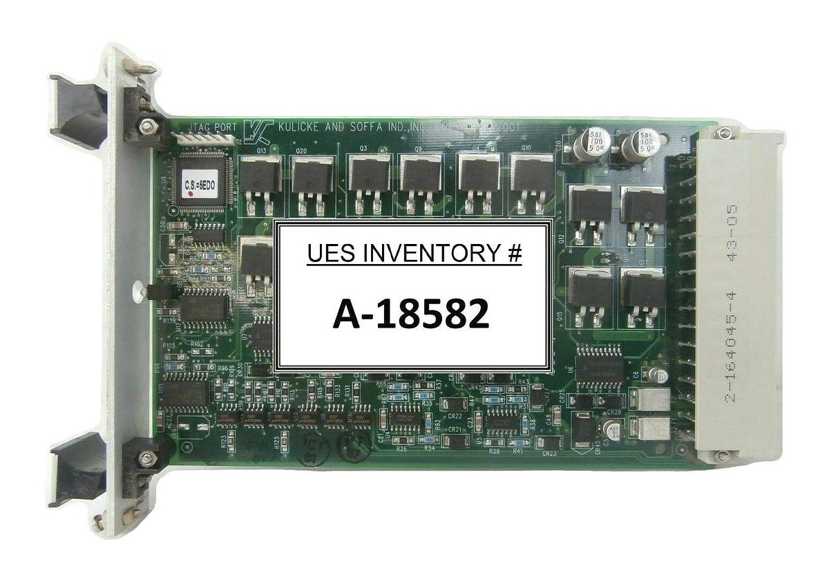 Used Kulicke & Soffa N08001-4166-000-05 Dual HS 2A/2A PCB Card 8001-4166 Working