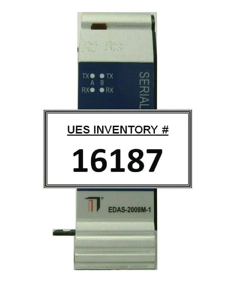 Used Intelligent Instrumentation EDAS-2008M-1 PLC Serial Port Unit EDAS RS-232 Used