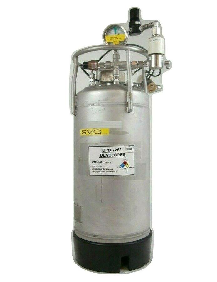 Used Alloy Products Photoresist Pressure Vessel Developer Tank OPD 7262 SVG 90S Spare