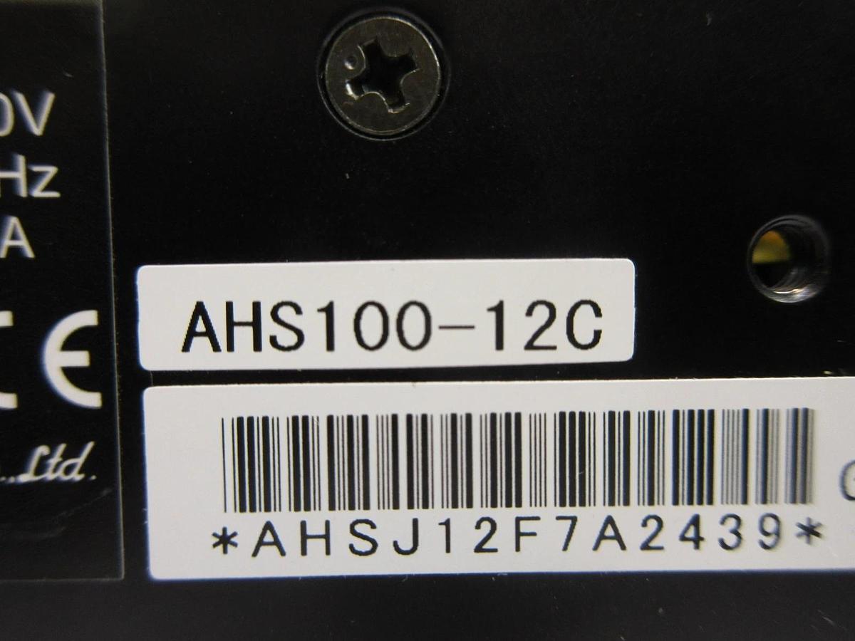 Used Nagano Japan Radio AHS100-12C Power Supply Lot of 2 Nikon NSR-S205C Used Working