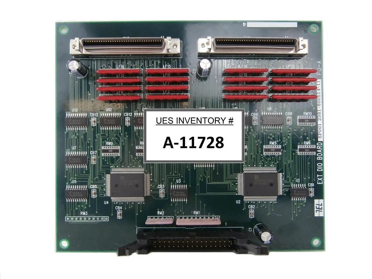 Used TEL Tokyo Electron 2981-600514-11 EXT DIO Board PCB SP001 ACT12 Working