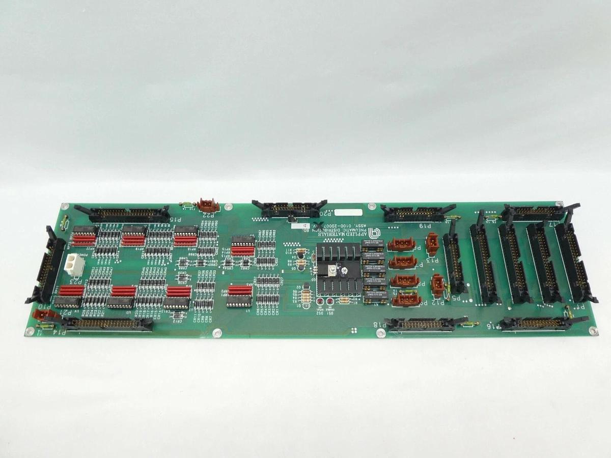 Used AMAT Applied Materials 0100-20007 Pneumatic Distribution Board PCB Working