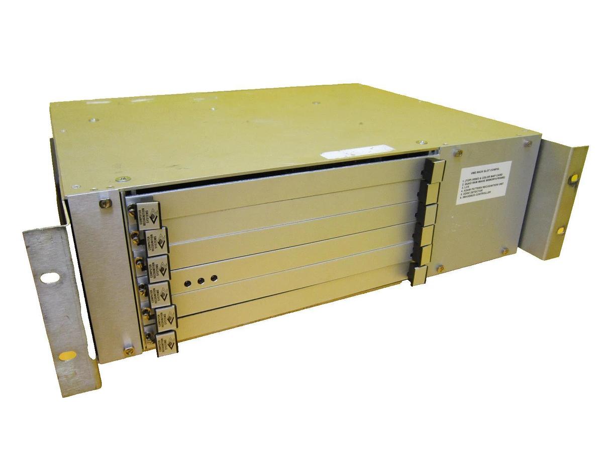 Used Computer Recognition Systems TRK2/5 VME Control Rack Bio-Rad Quaestor Q5 Surplus