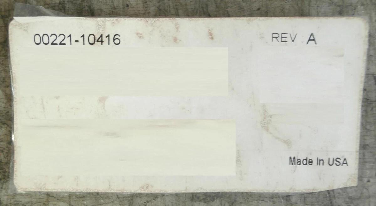 AMAT Applied Materials 00221-10416 6" Degas MOD Conversion Kit New Surplus