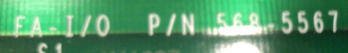 Used Hitachi 568-5567 Circuit Board PCB VME Card FA-I/O S-9380 Used Working