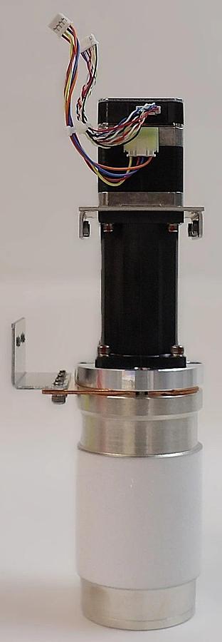 Used Meiden EC-155P65DW-505E Motorized Variable Type Vacuum Capacitor Working