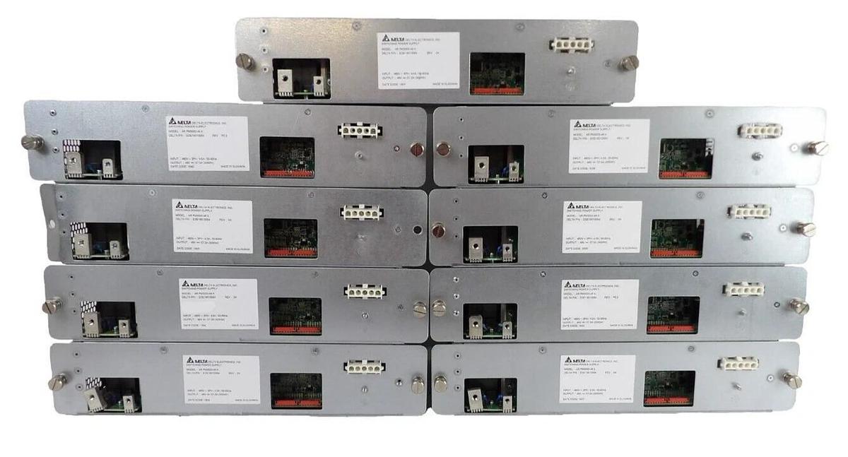 Used Delta Electronics EOE16010584 3050W Power Supply AR PM3000-48 A Lot of 9 Working