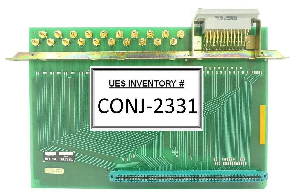 Used Varian Semiconductor VSEA H2499001 Beam Line Output PCB Card Rev. C As-Is