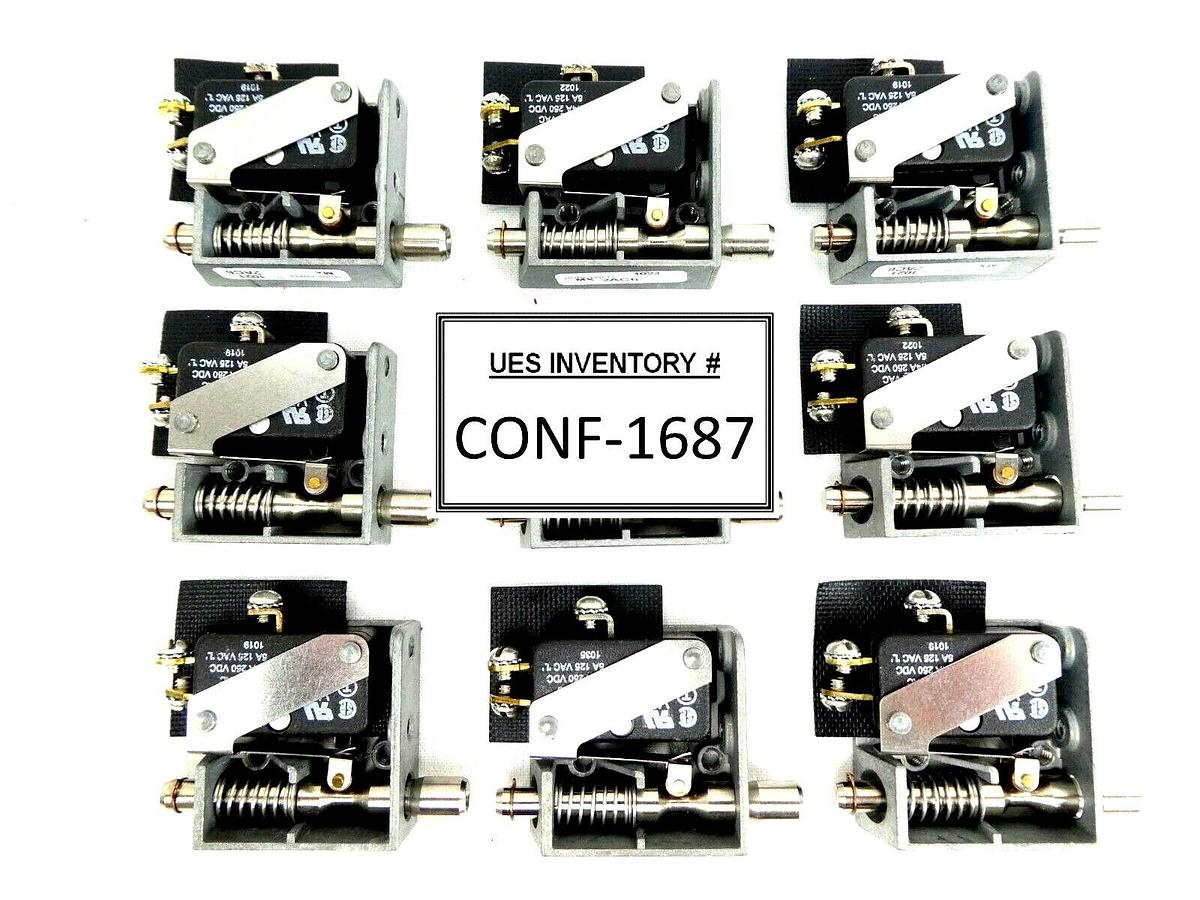 Used Honeywell 2AC6 Interlock Door Switch Reseller Lot of 9 Working Surplus