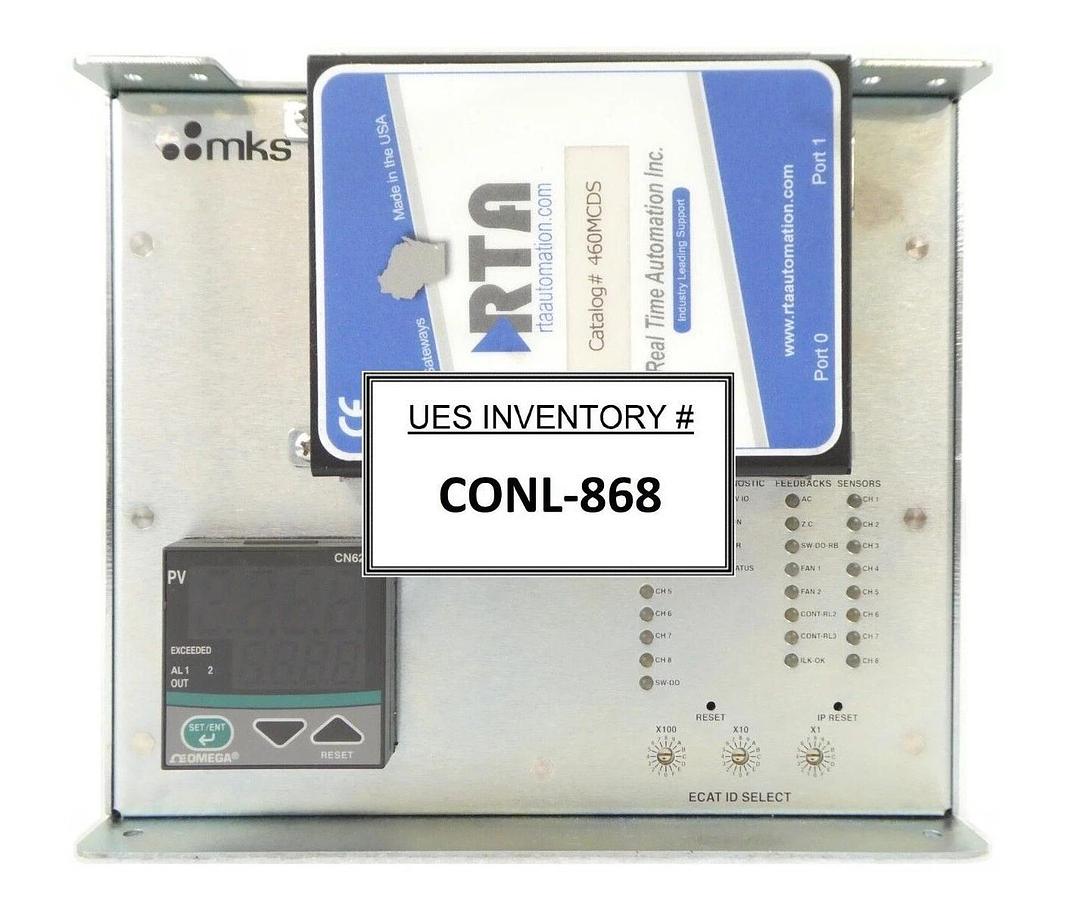 Used MKS Instruments AS01770G-01 Controller Unit CTI CN6221 RTA 460MCDS Working Spare
