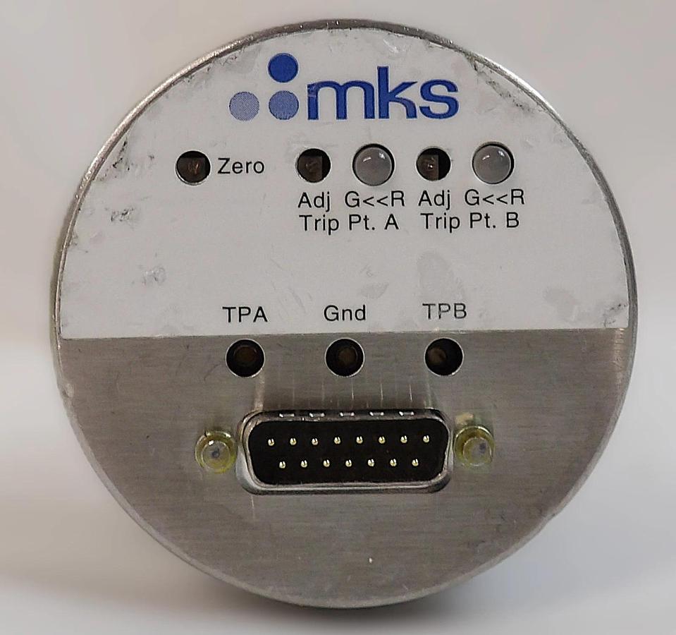 Used MKS Instruments 624B-22117 Baratron Transducer Type 624 Dented Spare Surplus