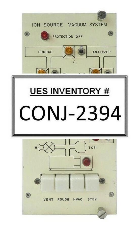 Used Varian Semiconductor D 07610-1 Ion Source Controller Vacuum System Rev. E Spare