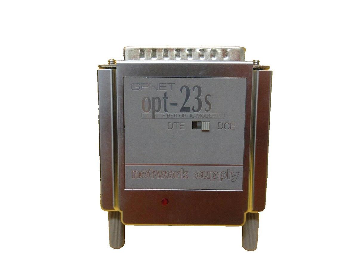 Used Kokusai Electric CB100A SECS Interface w/GPNET OPT-23S Fiber Optic Modem Working