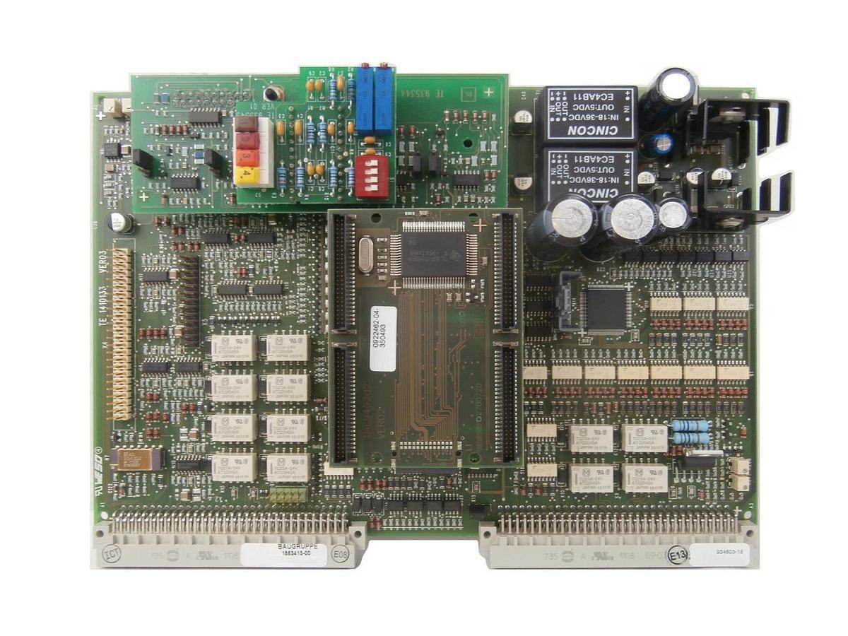 Used Huttinger 1663413-00 Motherboard PCB 934603-18 TIG 30 DCplus Trumpf Working