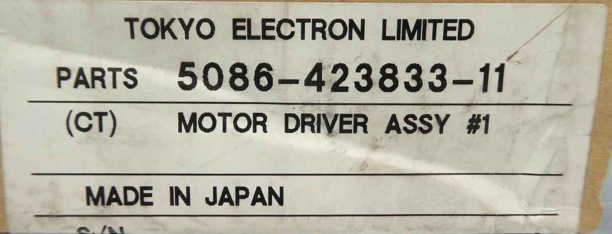 Oriental Motor A7892-0407Y5A-2 Motor Driver Assembly #1 PCB TEL 5086-423833-11
