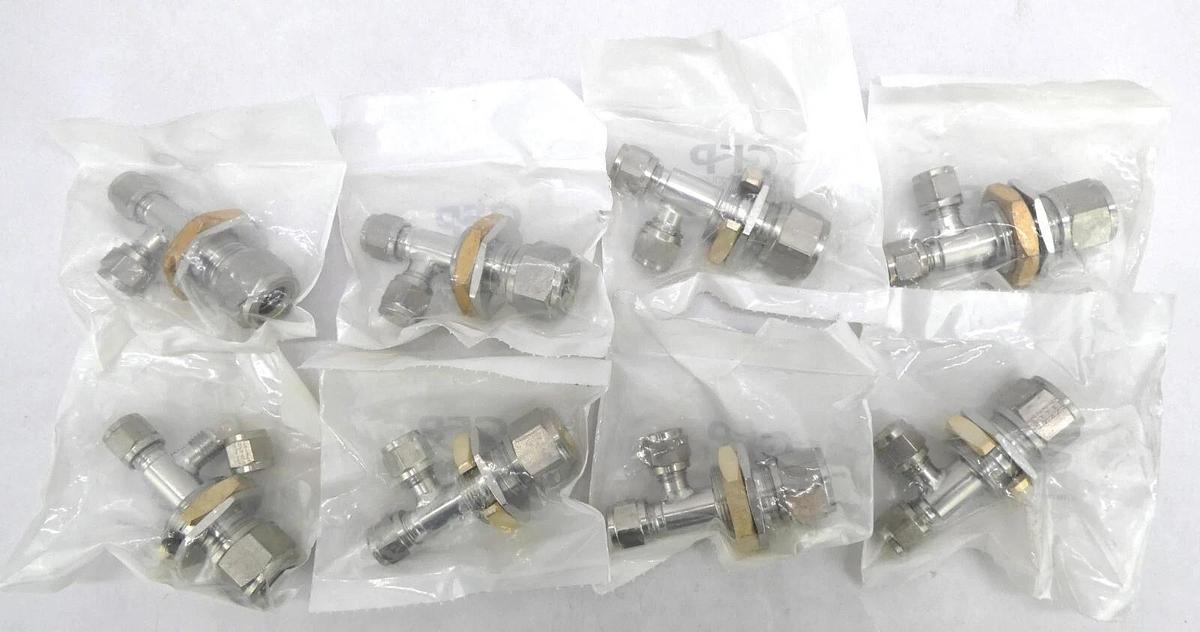 Used Gasflo Products BHD-809-604896 Fitting Assembly Reseller Lot of 8 New Surplus
