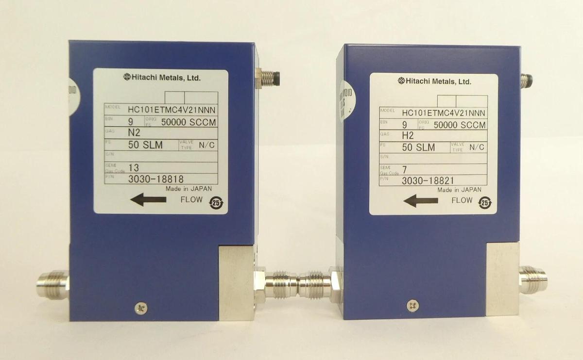 Used Aera HC100 Series Mass Flow Controller MFC Reseller Lot of 8 Working Surplus