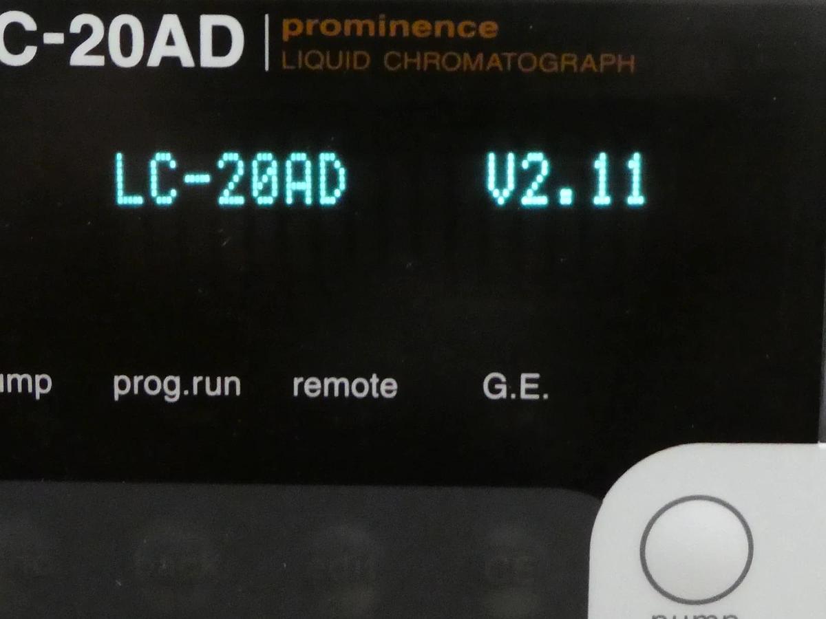 Used Shimadzu 228-45000-42 Liquid Chromatography LC-20AD Prominence LC V2.11 Working