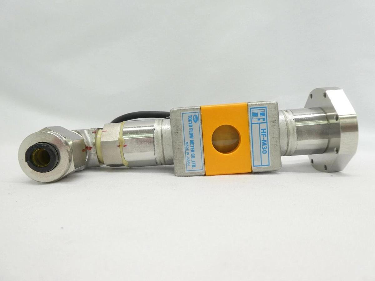 Used Tokyo Flow Meter HF-M30 Helical Flow Meter 2 ~ 20 L/min Lot of 3 Working Surplus