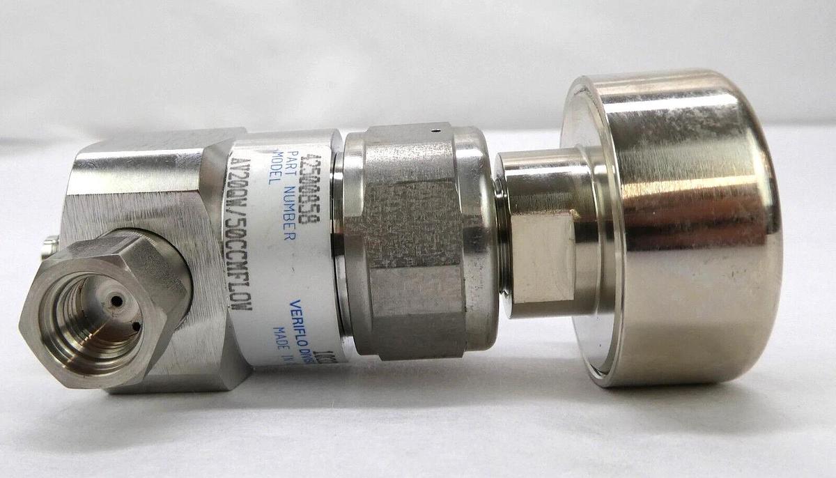 Used Veriflo Corporation 42500858 Bellows Valve AV20QW Reseller lot of 3 Working