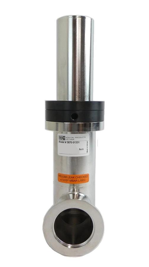 Used Nor-Cal Products 3870-01331 Pneumatic Angle Valve 300mm AMAT Producer Working
