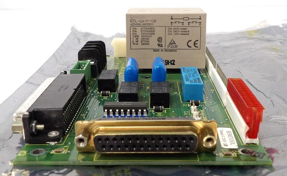 Used Semitool 23843-01 Sourcing Spinner Interface PCB Board New Surplus