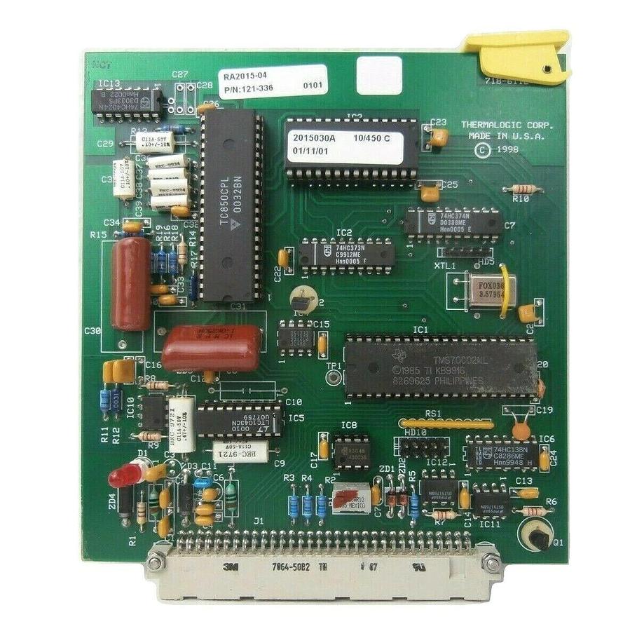 Used Thermalogic 121-336 Temperature Controller PCB Card RA2015-04 Working Surplus