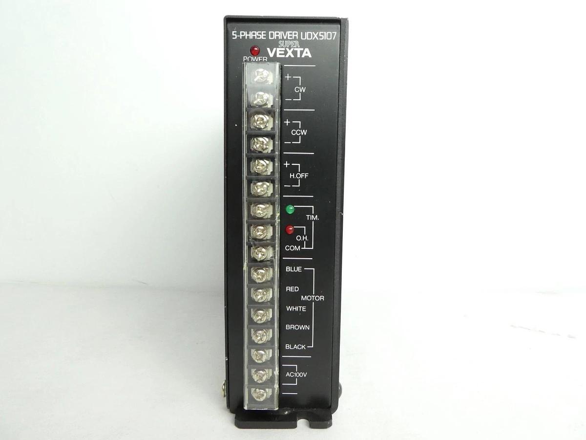 Used Oriental Motor UDX5107 5-Phase Driver Super VEXTA Working Surplus