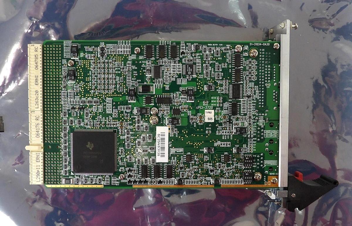 Used Adlink cPCI-3720L2 SBC Single Board Computer PCB AMAT 0190-14599 Working Surplus