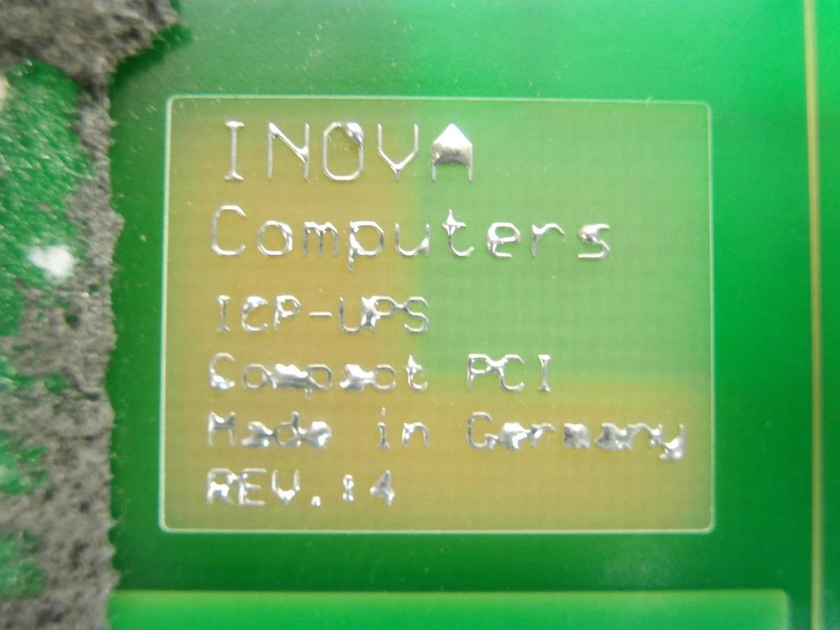 Used Inova Computers 11249 UPS Board PCB Card 1-ICP-UPS UPS-27.10.00 Used Working