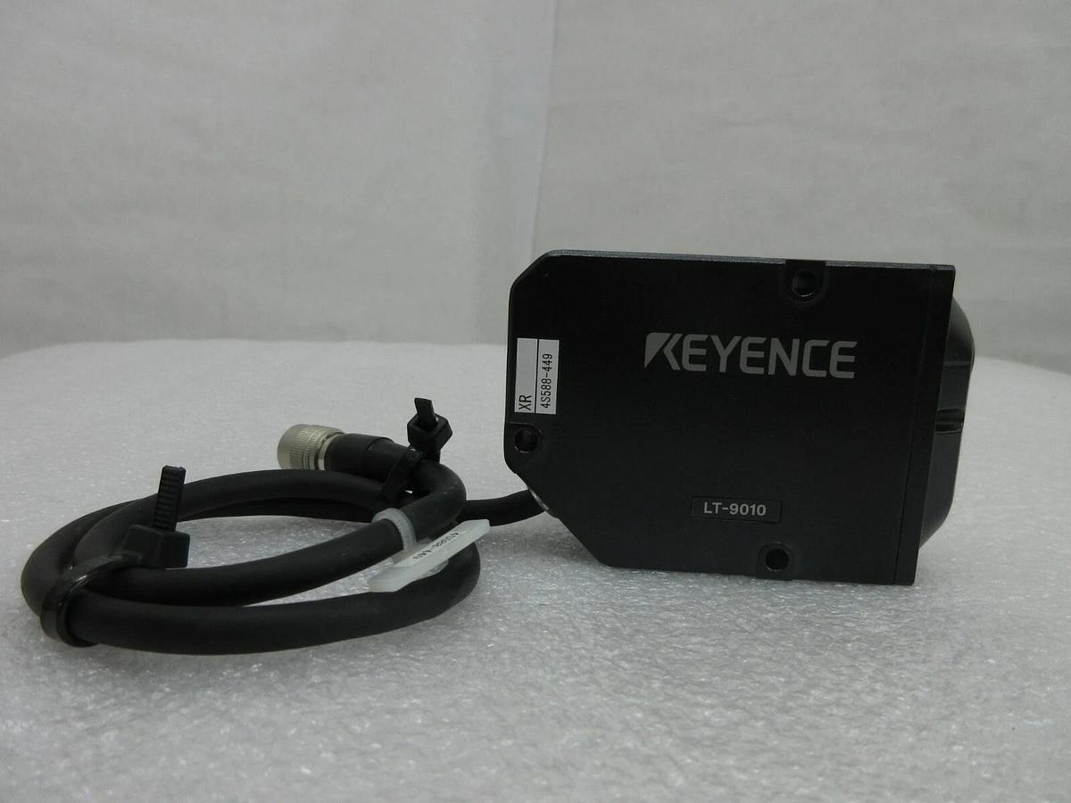 Used Keyence LT-5959 High-Accuracy Laser Confocal Displacement Meter Set Working