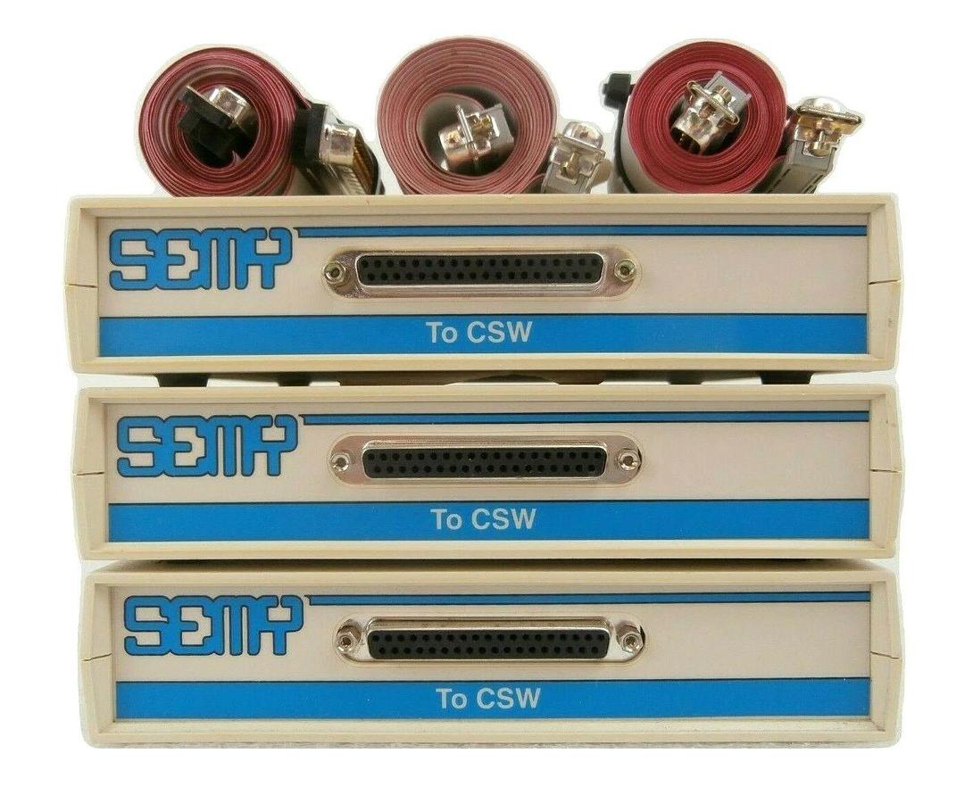 Used Semy Engineering 501.01.53 CSW Eight Connection PCB Box MYP9400006 Lot of 3
