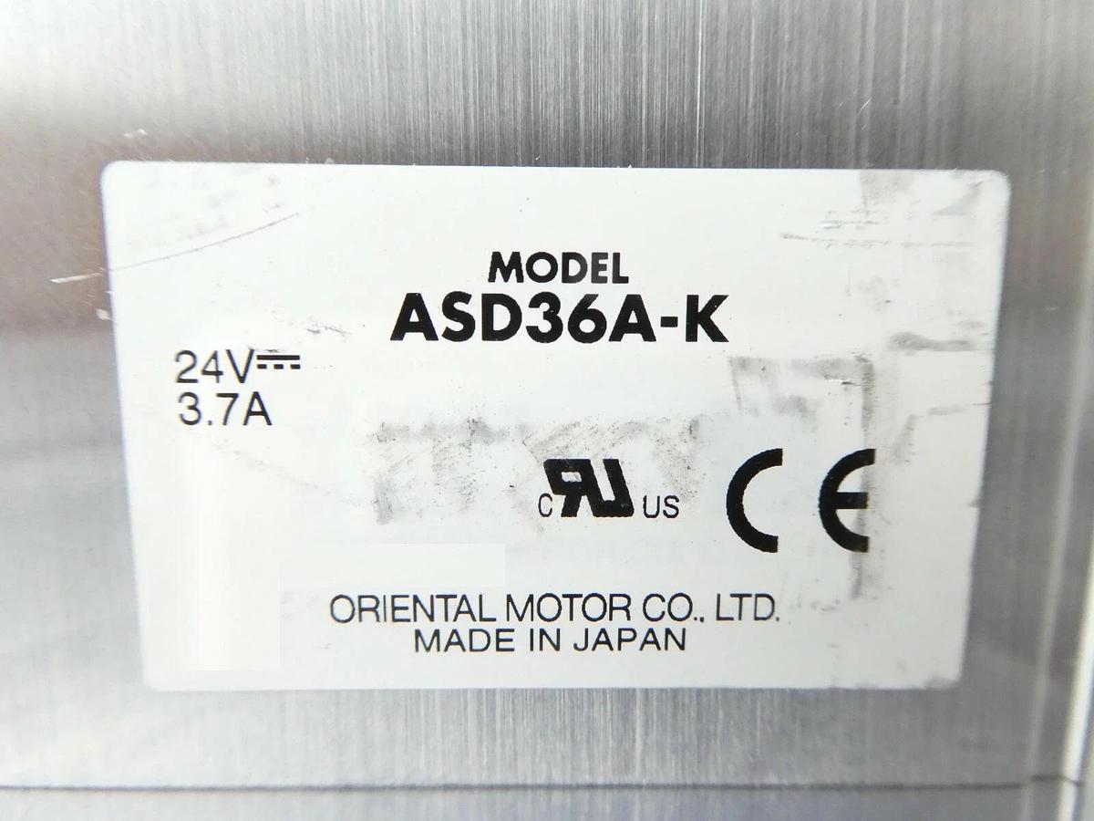 Used Oriental Motor ASD36A-K Closed Loop Driver AlphaStep Lot of 6 Rudolph F30 Spare