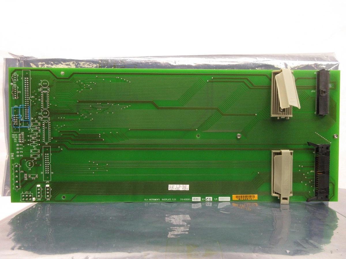 Used KLA Instruments 710-650201-20 Baseplate Flex Board PCB 2132 200mm Wafer Used
