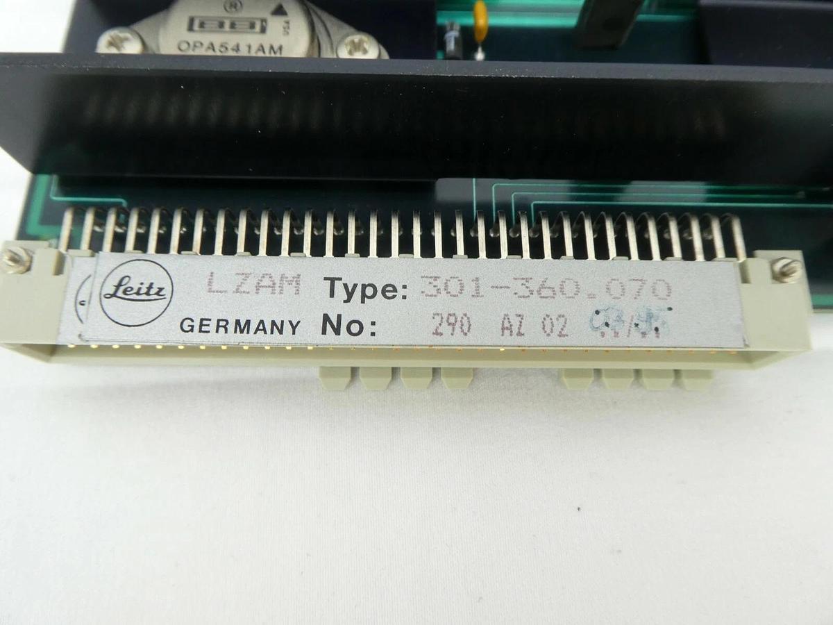 Used Leitz Wetzlar 301-360.070 ERGOPLAN Microscope LZAM PCB Card Working Spare