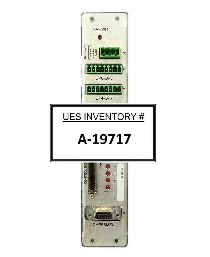 Used ASM Advanced Semiconductor Materials 02-43879 Power Supply Controller Card Spare