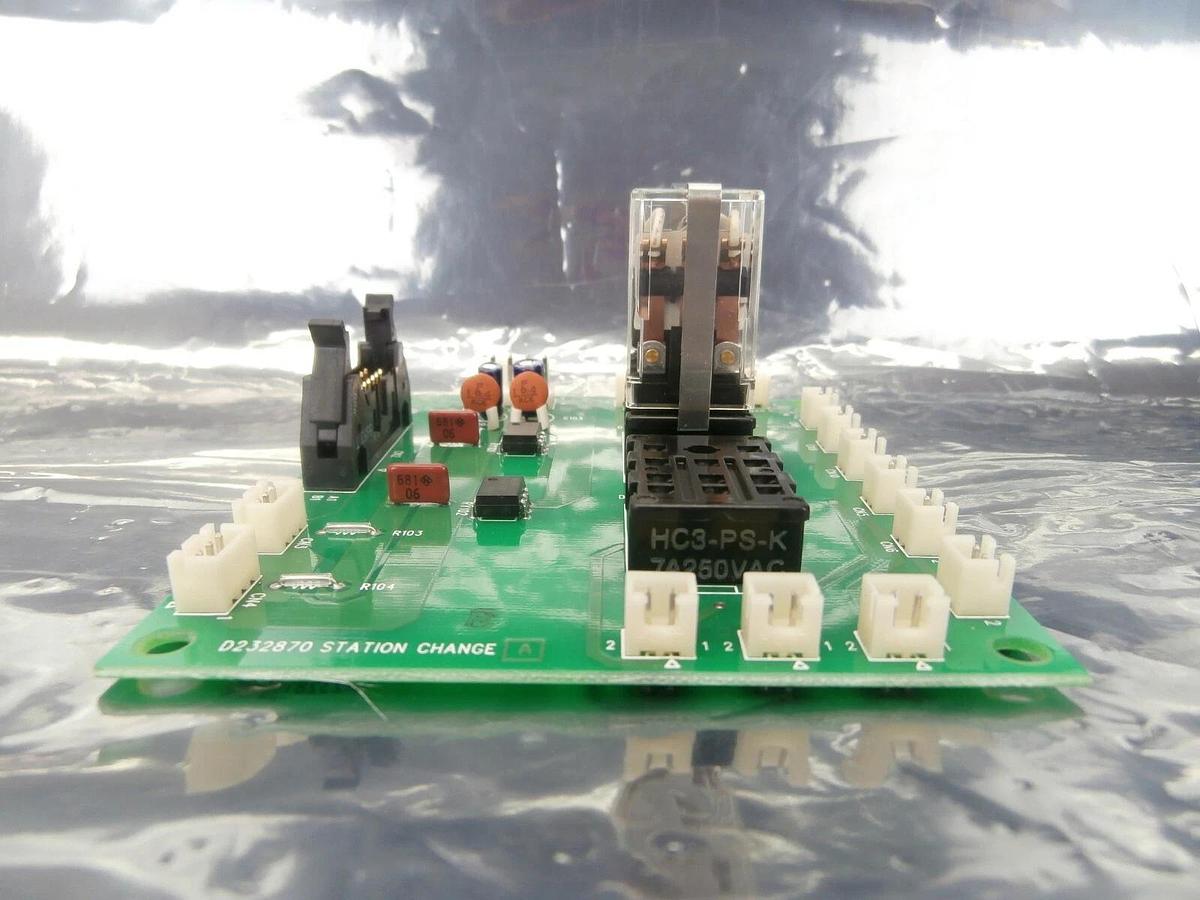 Used Hiranuma Sangyo D232870 Station Change Board PCB AS-200 Working Spare