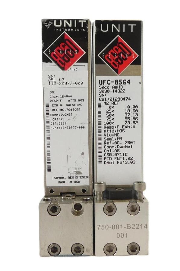 Used UNIT 8560 Series Mass Flow Controller MFC UFC-8561C UFC-8564 UFC-8565 Lot of 10