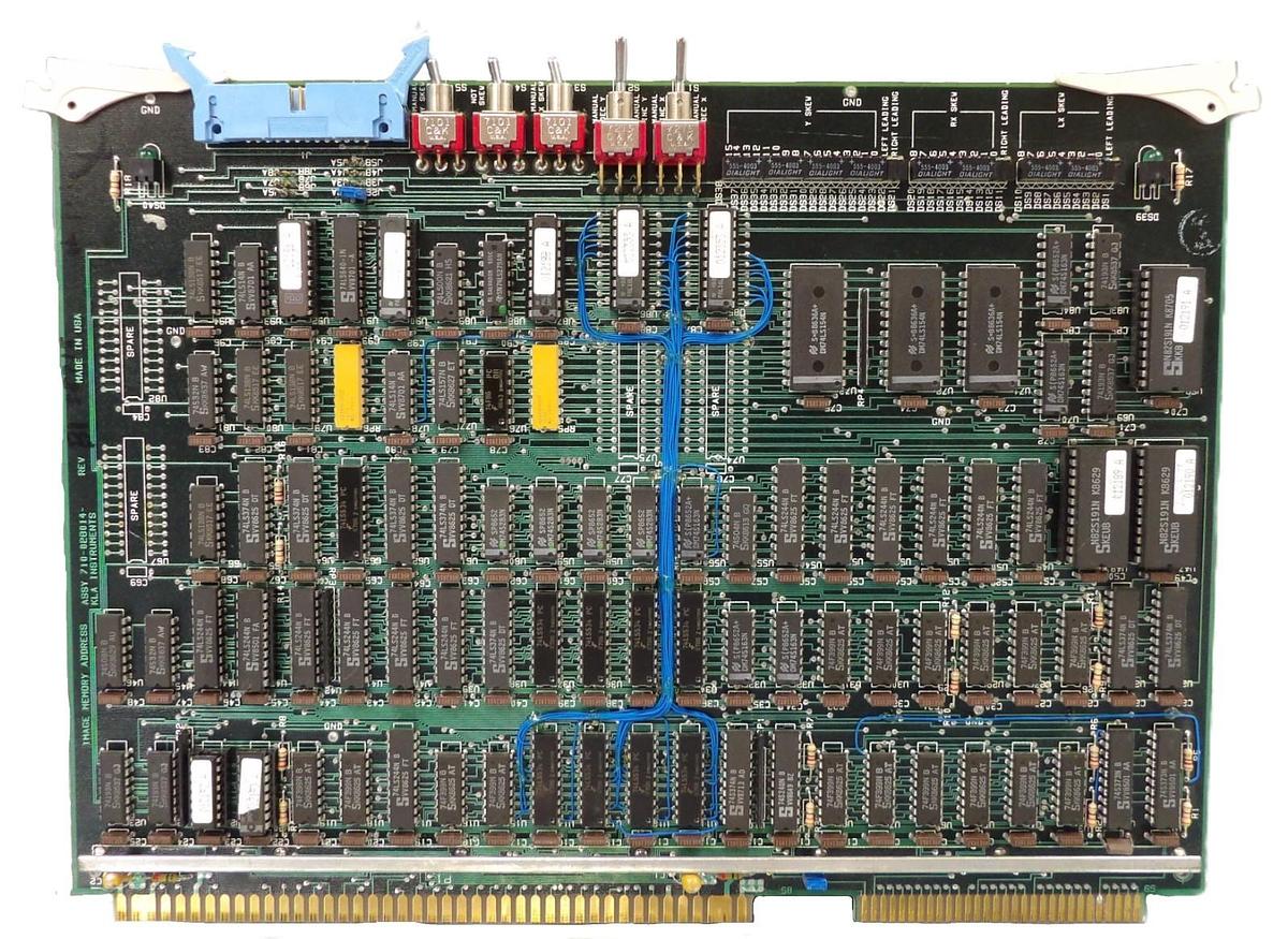Used KLA Instruments 710-028014-00 Image Memory Address PCB Card Working Surplus