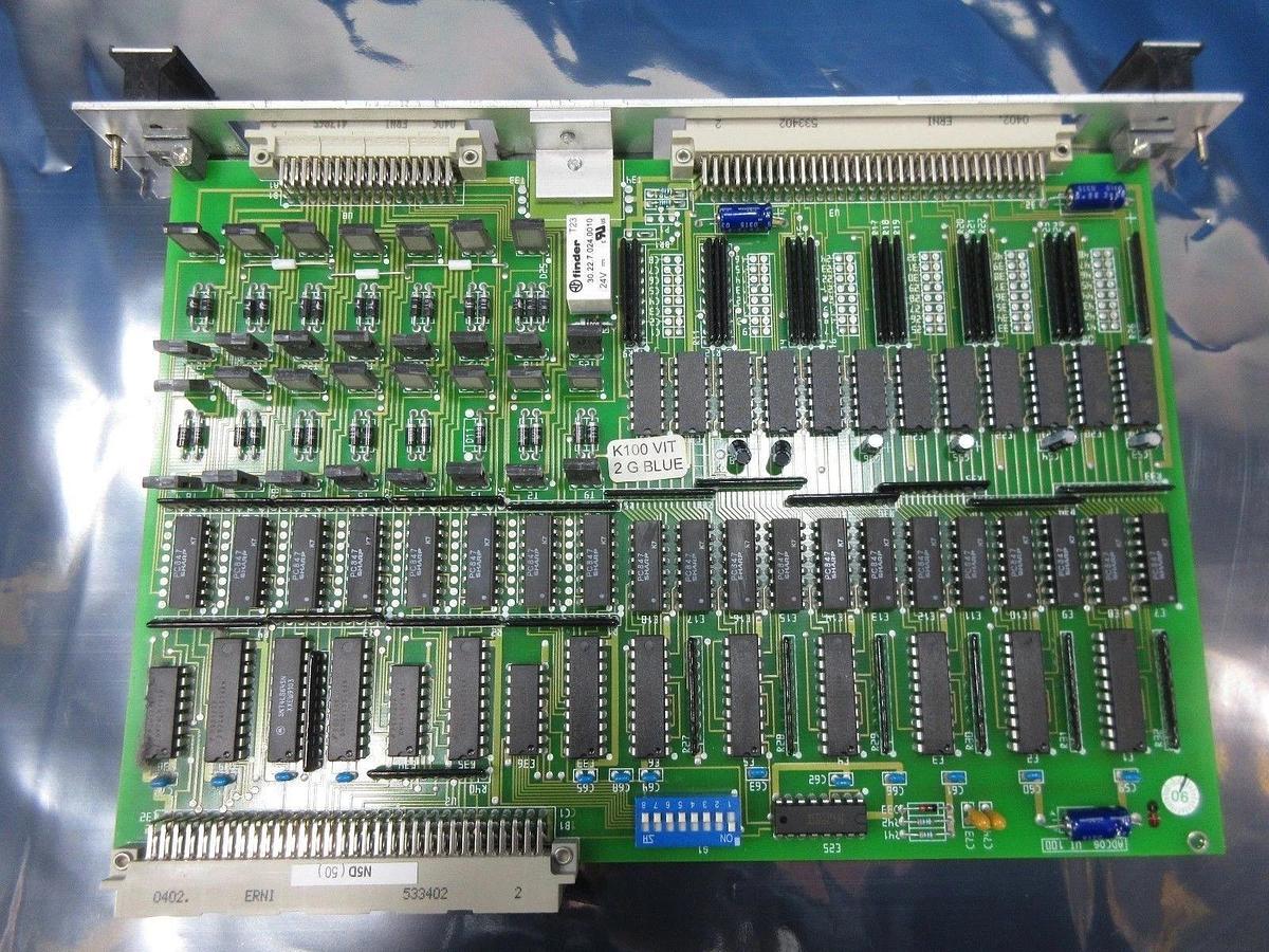 Used ADCOS K100 VIT VME PCB VIT-12 Alphasem SL9021 Die Bonder Used Working