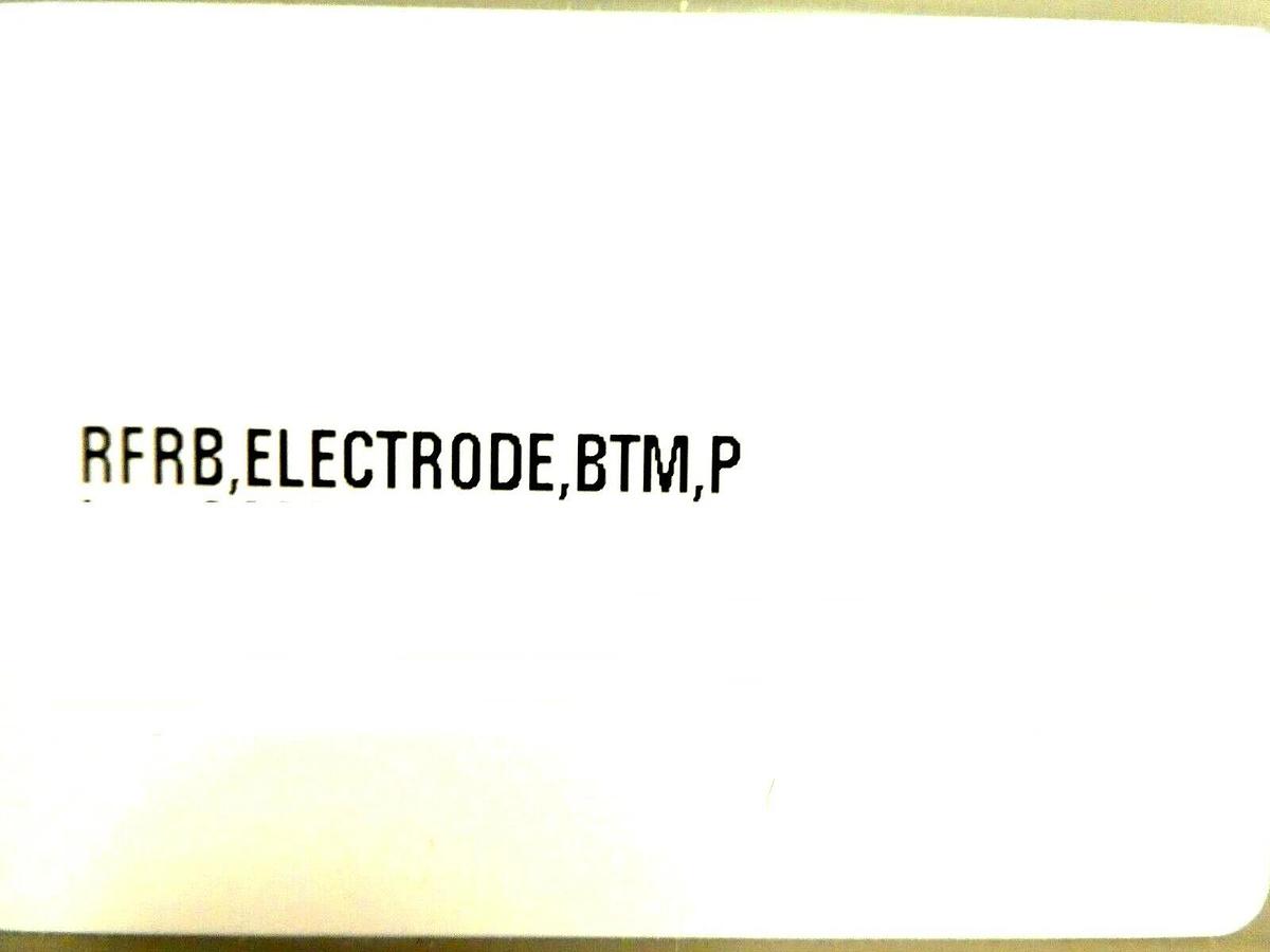 Refurbished TEL Tokyo Electron Electrode RFRB BTM P Refurbished Surplus