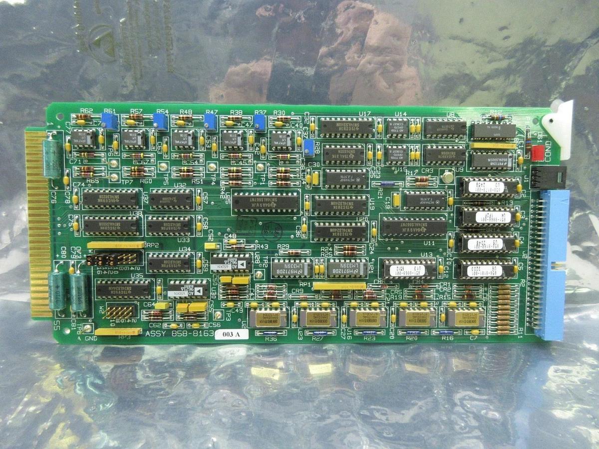 Used SVG Silicon Valley Group 858-8163-003 Processor PCB Card Rev. A 90S Used Working