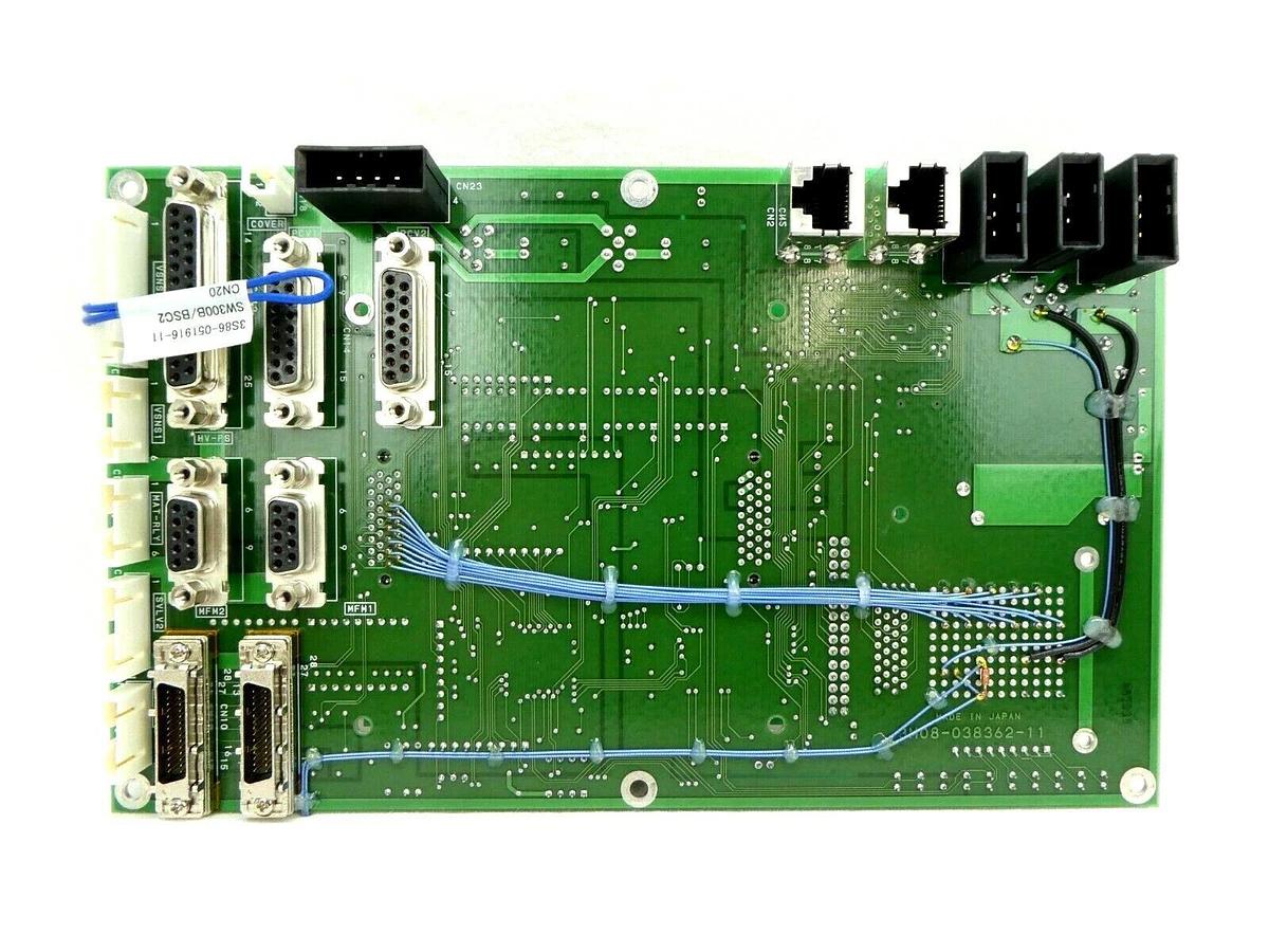 Used TEL Tokyo Electron 3M81-038362-14 Board PCB SW300B/BSC2 Trias System Working