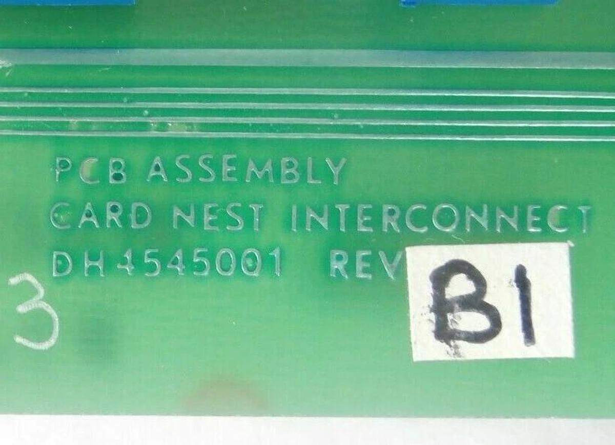 Used Varian Semiconductor VSEA DH4545001 Card Nest Interconnect PCB Working Surplus