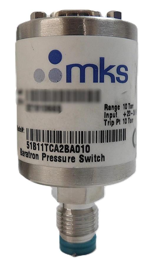 Used MKS Instruments 51B11TCA2BA010 Baratron Pressure Switch Lot of 2 Spare Surplus
