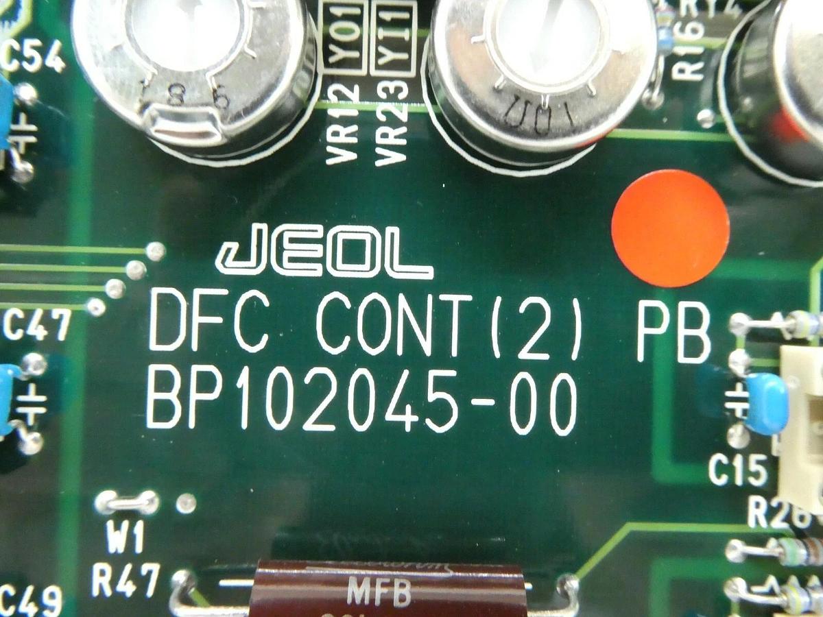 Used JEOL BP102045-00 DFC CONT(2) PB PCB Card JWS-7555S SEM Working Spare